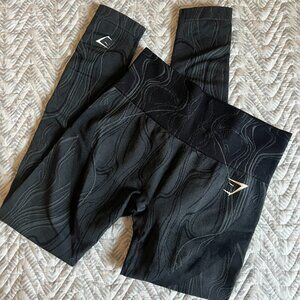 Gymshark Mercury Black Leggings size small